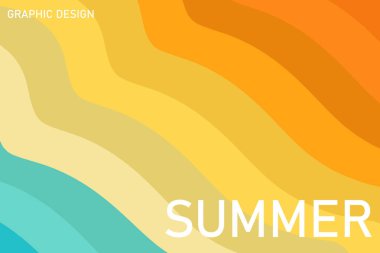  Yaratıcı yaz konsepti parlak ve sulu arka plan. Sıvı şekilli kaplama efektli modern soyut sanat tasarımı. Kutlama için şablonlar, reklamlar, markalar, afişler, kapaklar, etiketler, posterler