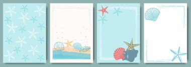 Geometrik kare, deniz kabuklarıyla yazlık. Yaz tatili geçmişi, kusursuz bir düzen, çerçeve. Dalgaların, kuşların, deniz kabuklarının, denizyıldızlarının, su sıçramalarının temsilcisi.