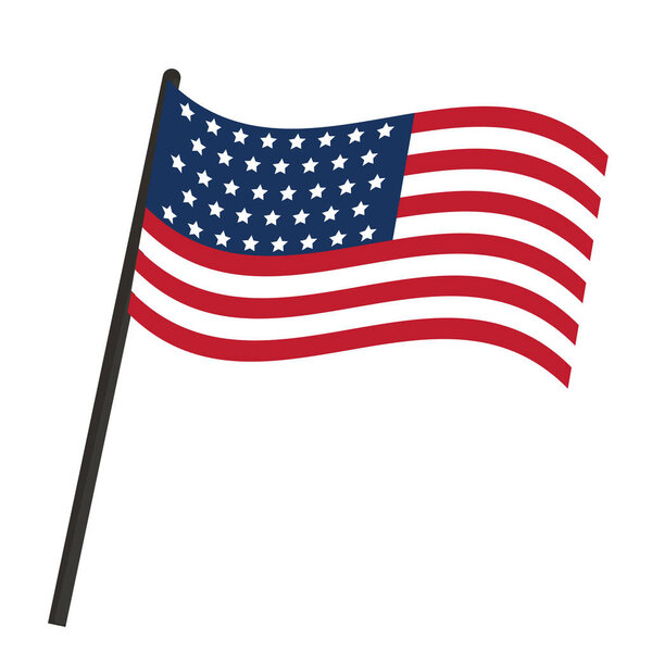 Флаг США. Флаг Соединенных Штатов Америки