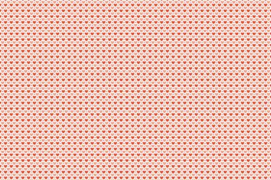 Minimalist tasarım tarzında beyaz zemin üzerinde küçük kırmızı noktalar olan kusursuz desen. Duvar kağıdı, arkaplan, kart veya kumaş için döşemeler, kalıp tasarımı