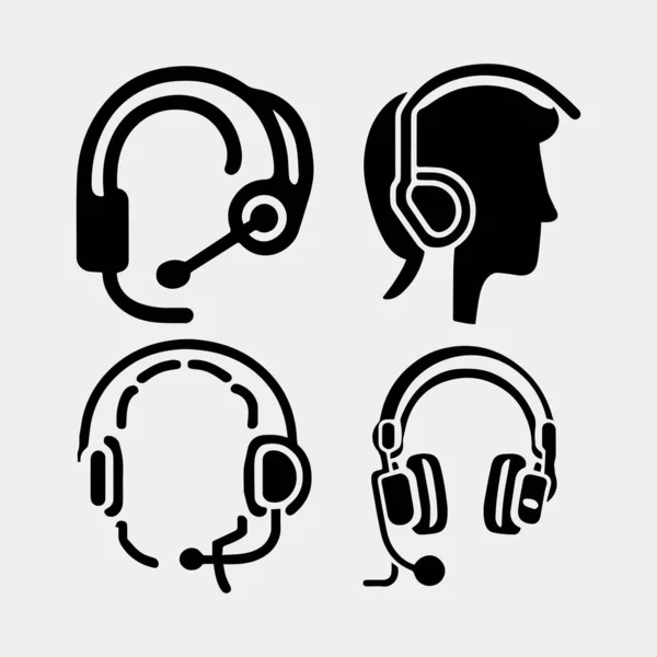 Çağrı merkezi simgesi. destek servisi ve müşteri hizmetleri teması. Yalnız tasarım. vektör illüstrasyonu