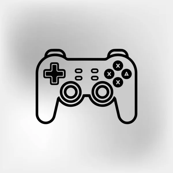 Bir joystick vektör çizim