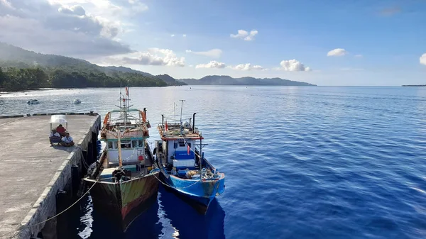 Porto Lirung Talaud Sulawesi Settentrionale — Foto Stock