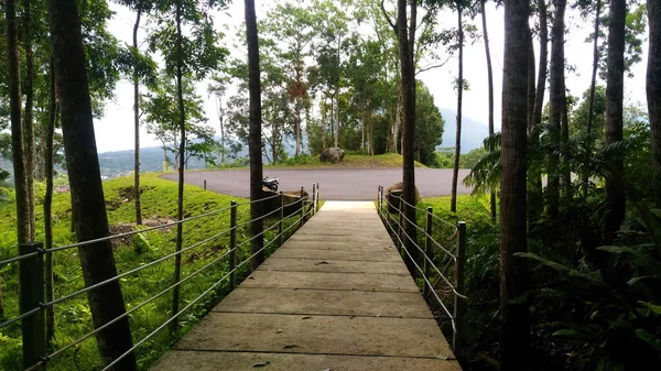 Einer Der Punkte Touristenort Bukit Doa Tomohon Nordsulawesi — Stockfoto