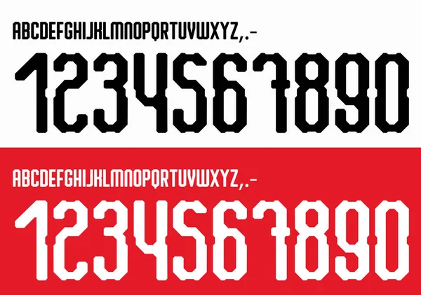 Font Vector Team 2023 2024 Kit Sport Style Font Arsenal Stock Vector by  ©Ozymandias1927 666014352