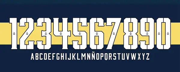 font vektör takımı Arjantin 2014 2015 kit spor stili. Boca Argentina futbol yazı tipi. Dinamik çizgileri olan futbol tarzı yazı tipi. messi, maradona. Boca Junior 'lar. Futbol için spor tarzı harfler ve numaralar