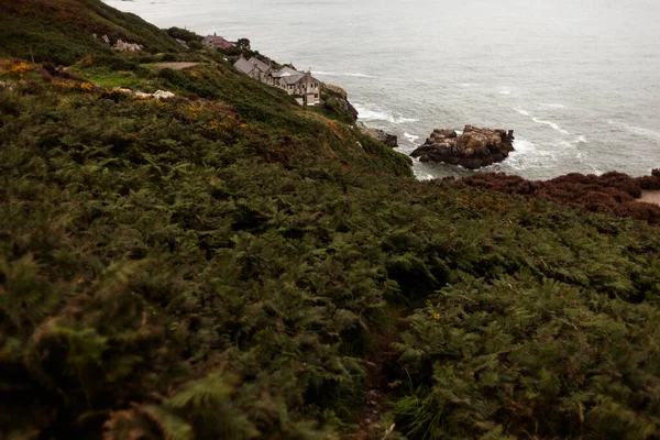 มมองท สวยงามของชายฝ งทะเล ไอร แลนด — ภาพถ่ายสต็อก