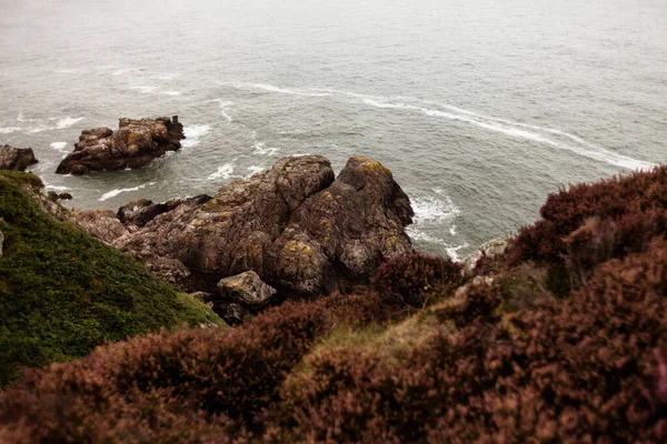 Όμορφη Θέα Της Ακτής Της Θάλασσας Howth Δουβλίνο Ιρλανδία — Φωτογραφία Αρχείου