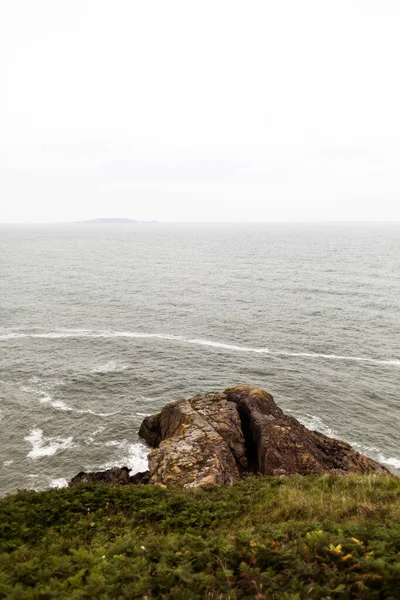 Όμορφη Θέα Της Ακτής Της Θάλασσας Howth Δουβλίνο Ιρλανδία — Φωτογραφία Αρχείου