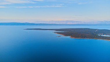 Loviste Hırvatistan, Pljesac. Üst görünüm.