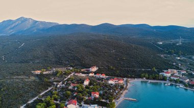 Loviste Hırvatistan, Pljesac. Üst görünüm.