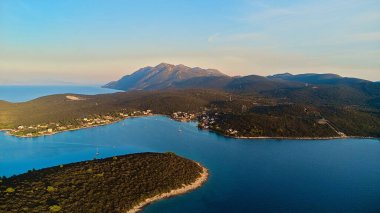 Loviste Hırvatistan, Pljesac. Üst görünüm.