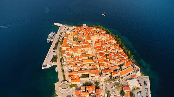 Chorvatsko Ostrov Korčula Staré Město Korčula — Stock fotografie
