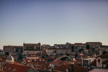 Eski şehir Dubrovnik şehir, Hırvatistan.