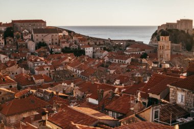 Eski şehir Dubrovnik şehir, Hırvatistan.