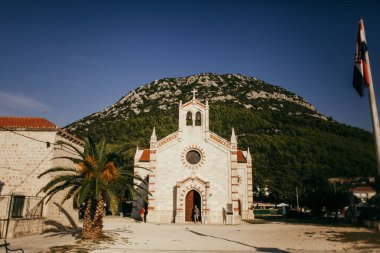 Beautiful view of the city, Ston, Croatia.