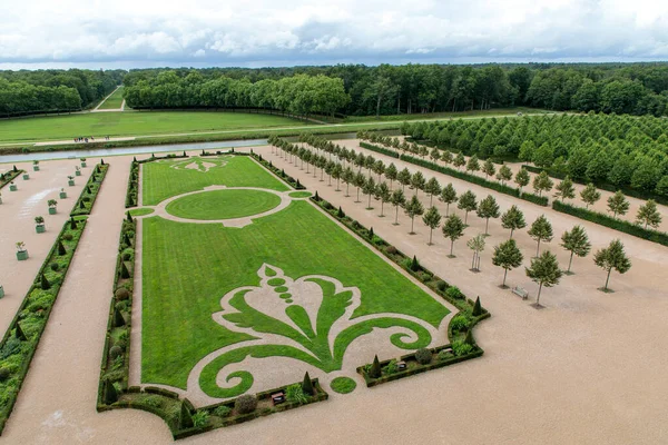 Gardens Chambord Castle Loire Valley France — Stock Photo, Image