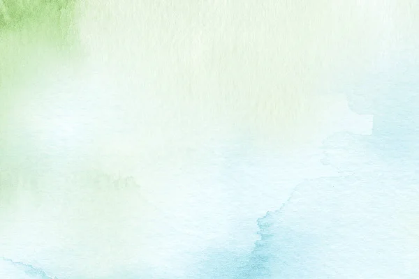 Abstrakte Hintergrundillustration Aquarell Blau Grün — Stockfoto