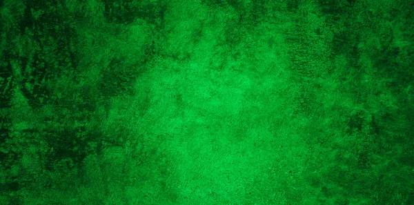 Abstract Grunge Decorative Relief Dark Green Stucco Wall Texture Wide — Stock Photo, Image