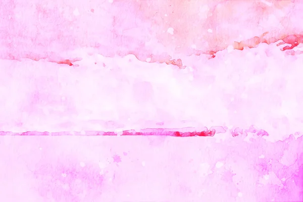 Różowa Tekstura Akwarela Tło — Zdjęcie stockowe