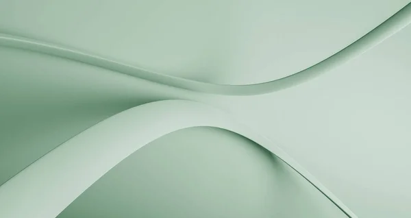동그란 선으로 청록색 — 스톡 사진
