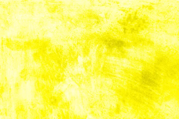 黄色の白塗りの壁の質感の背景 — ストック写真
