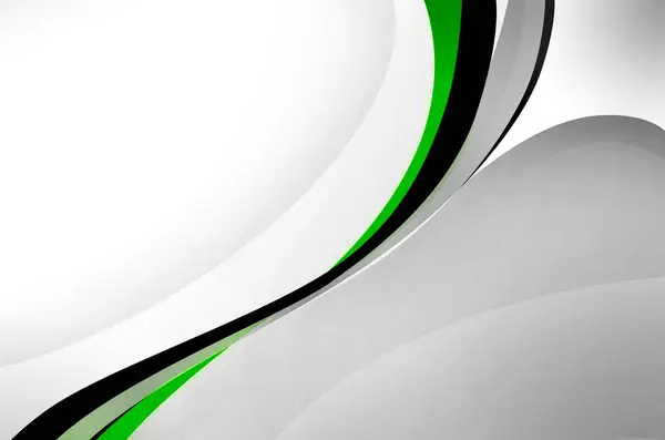 stock image Abstract minimal background with green gradient