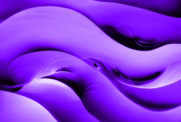 カラフルな壁紙のための3D抽象的な波 — ストック写真