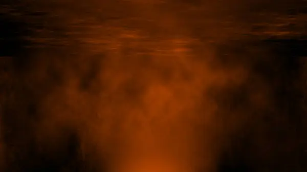 Grunge Szoba Belső Tér Reflektorfénnyel Füstös Légkörrel — Stock Fotó
