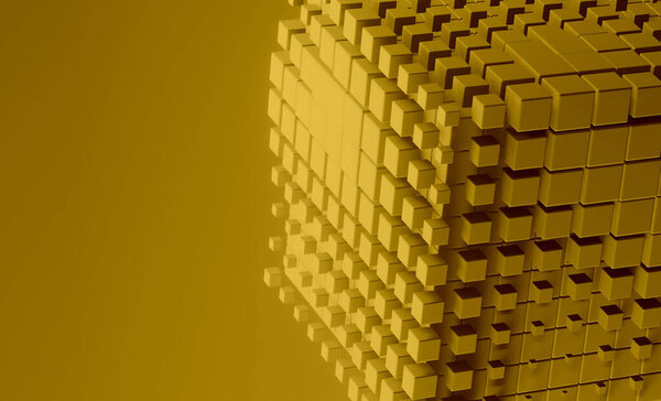 Abstract Background Design HD Dark Primrose Yellow Color
