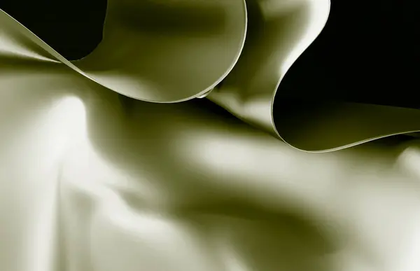 抽象的な3D幾何学的な背景の設計 ダーク酸の黄色い色 — ストック写真