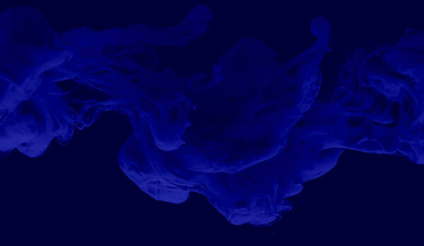 Dark Ultramarine Blue Shiny Glowing Effects Abstract background design