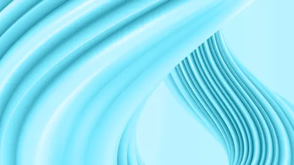 stock image Light Cyan Blue Abstract Curved Paper Background Design