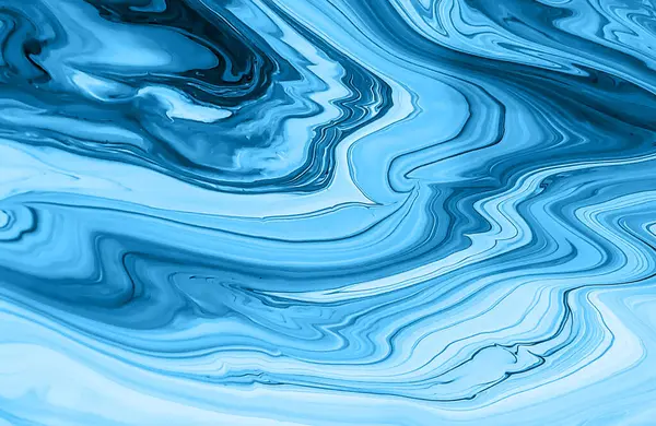 stock image Fluid and Organic Picton Blue Color Abstract Background for Unique Designs