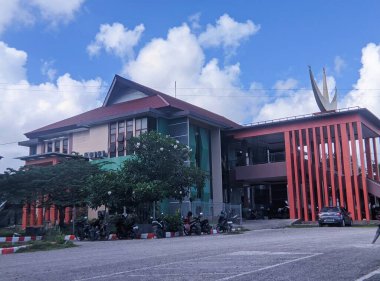 ba, Rote Hastanesi çatısı motifli bina, Rote ndao Hastanesi 03 Nisan 2023.