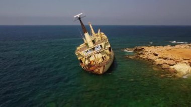 EDRO III enkazı üzerinde İHA uçuşu, Kıbrıs