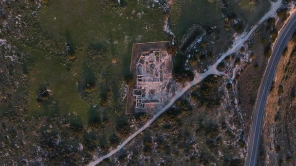 希腊古城的4K无人机视频 — 图库视频影像