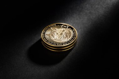 Shiba Ini SHIB madeni para - kripto para, kripto para, bozuk para, blok zinciri, altın