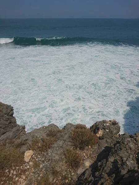 Océano Índico Olas Playa — Foto de Stock