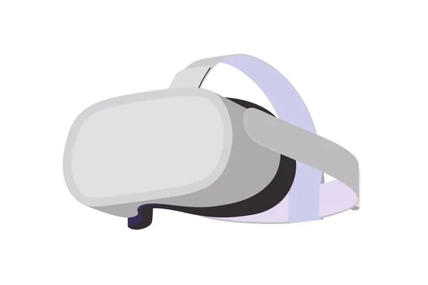 Virtual Reality Headset Voor Meta Quest Geavanceerde Vectorillustratie — Stockvector