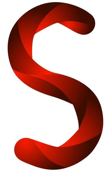 Carta Geométrica Elegante Logo Símbolo Clip Arte Vetor — Vetor de Stock