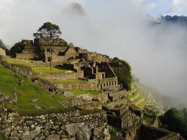 Machu Picchu Peru Ağustos — Stok fotoğraf