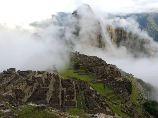 Machu Picchu Peru Sierpień — Zdjęcie stockowe