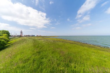 Hollanda, Friesland 'da bir IJsselmeer hendeği.