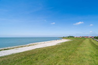 IJsselemeer, Hollanda 'daki Hindeloopen kasabası.