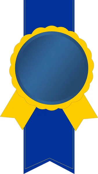 Conception Médaille Pour Les Besoins Conception Graphique — Image vectorielle