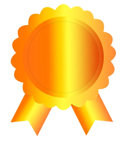 Conception Médaille Pour Les Besoins Conception Graphique — Image vectorielle