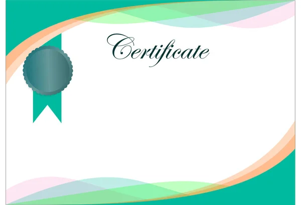 blank space certificate design for Award