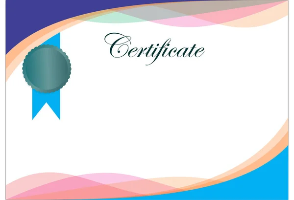blank space certificate design for Award