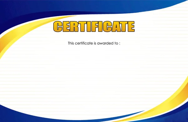 blank space certificate design for Seminar